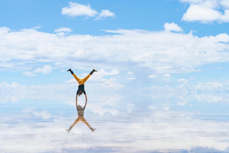 Salar de Uyuni in Bolivia